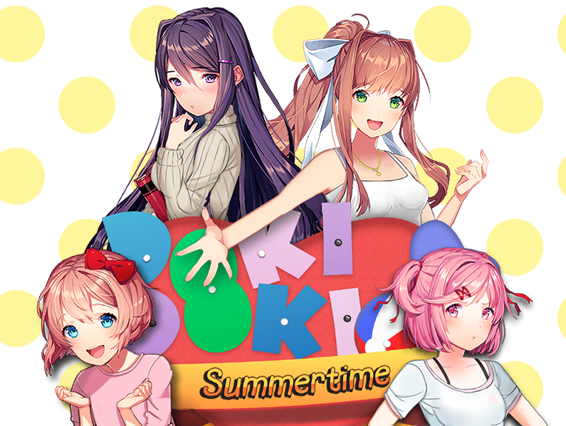 its summer time :3 <3  Doki Doki Literature Club! Amino
